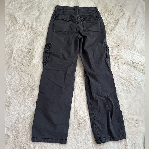 American Eagle Outfitters black / gray cargo pants - Picture 1 of 8